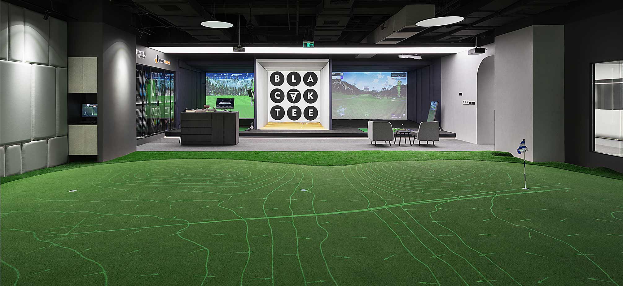 数字化推杆果岭